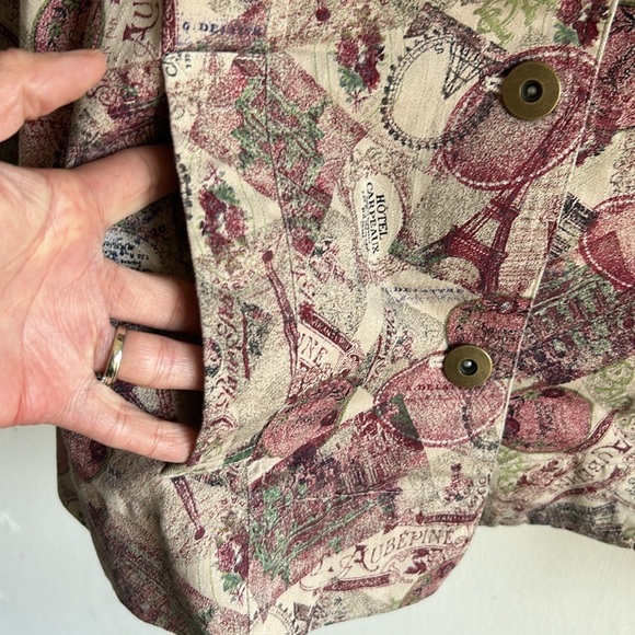 Y2K Christopher & Banks Paris Jacket Size Small - Picture 15 of 15